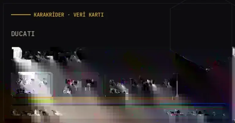Ducati DesertX teknik veri kartı — silindir, güç, tüketim | KARAKRİDER
