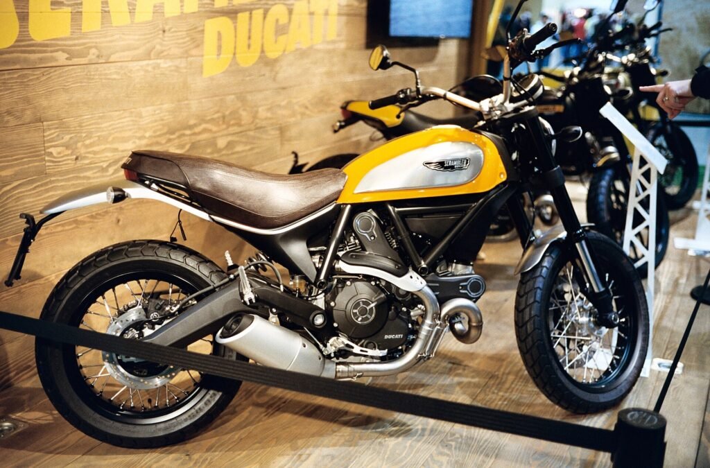 Ducati Scrambler Icon motosiklet fotoğrafı