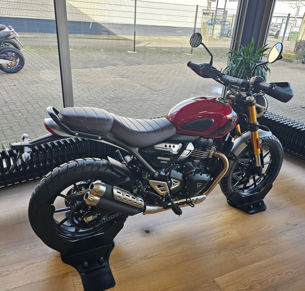 Triumph Scrambler 400 X motosiklet fotoğrafı